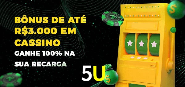 5U melhor bônus de depósito