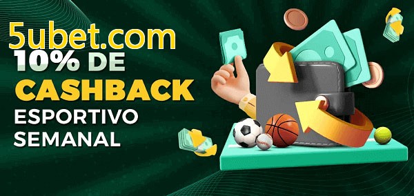 10% de bônus de cashback na 5ubet.com